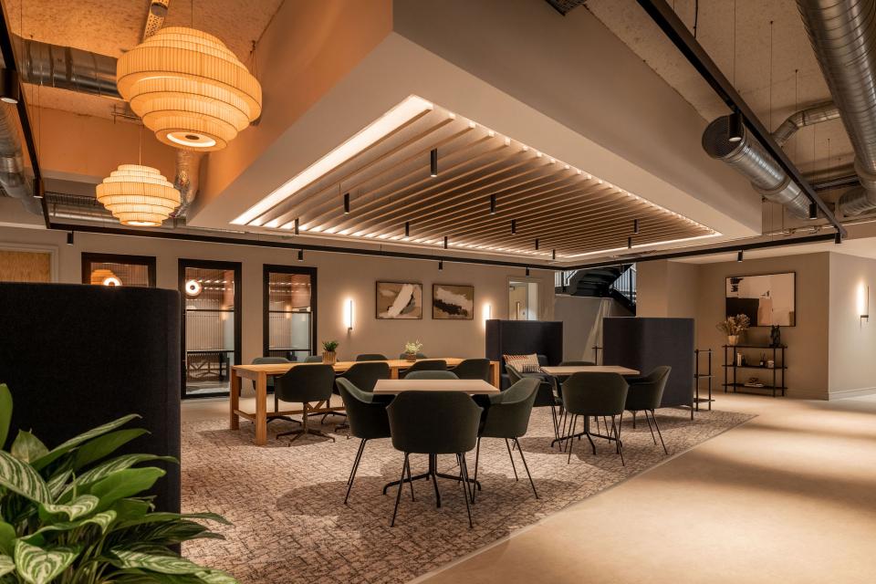 Ekho Studio reimagines the serviced office for WorkWell in Harrogate.