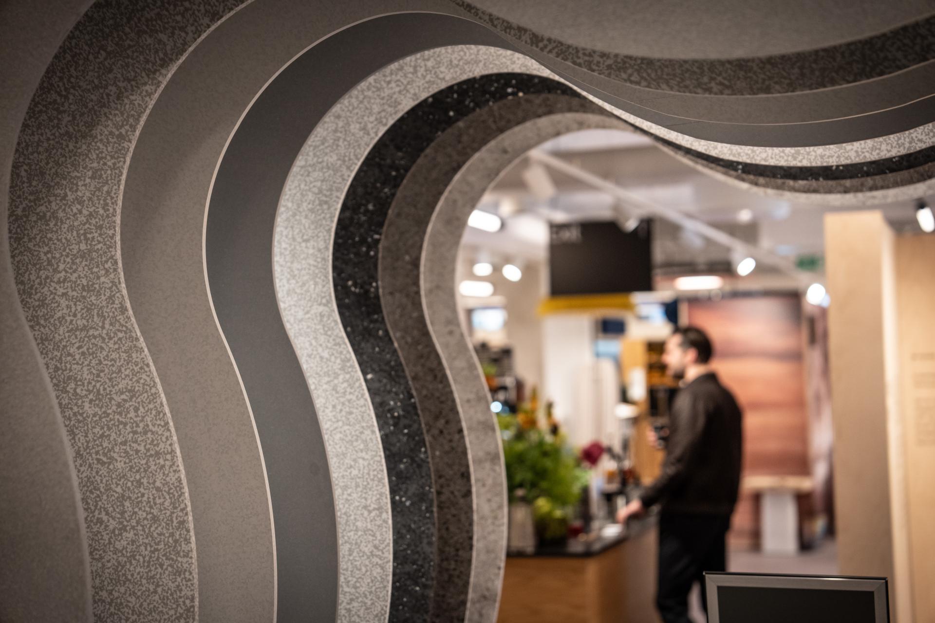 Materials Revived, Surfaces Reformed: Explore CDUK's sculpture trail at Material Source Studio London.