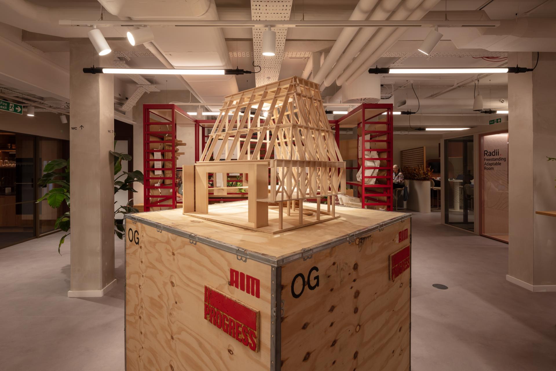 Omar Gandhi, founder, Omar Gandhi Architects - principal exhibitors at AiM's In Progress exhibition.