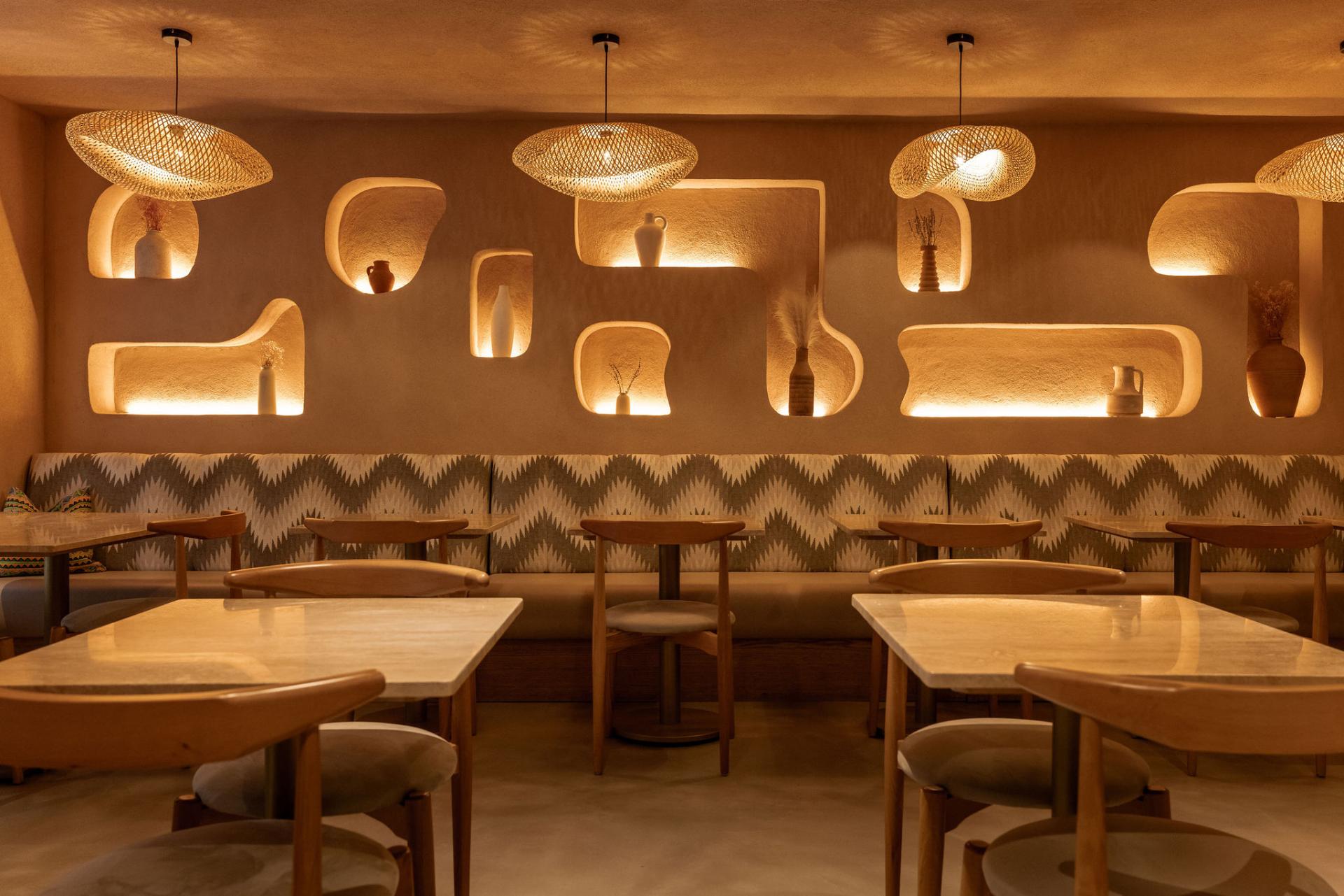 DLSM Studio transforms Qima Café’s second location in the heart of London's Covent Garden.