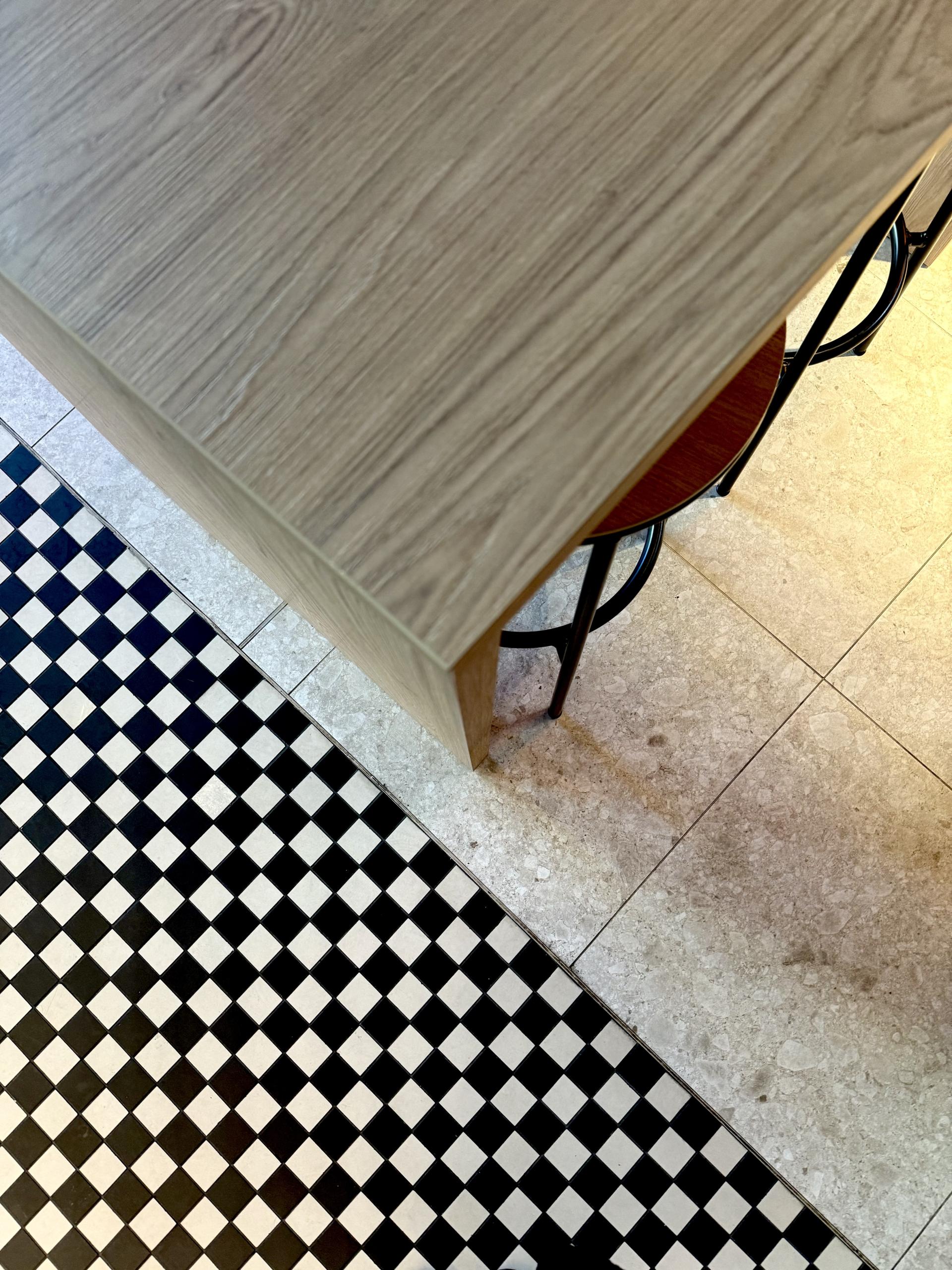 Vibrant tiles by Waxman Architectural feature at Vita Group's House of Social. 