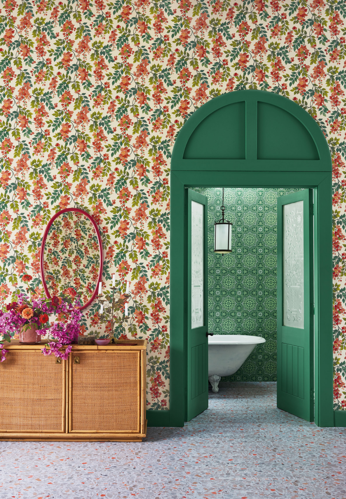 Cole & Son - Seville - Bougainvillea with Piccadilly