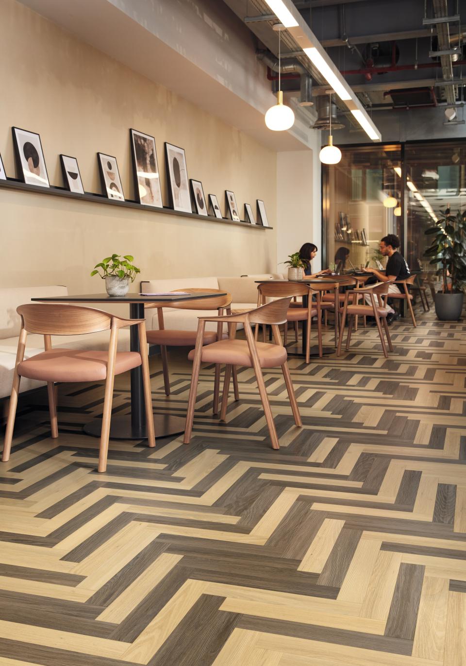 Karndean Commercial refreshes its Knight Tile collection with biophilic aesthetic in mind.