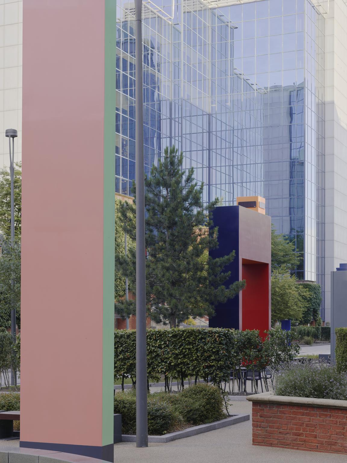 From Landmark to Living Campus: JS+P reimagines campus totems at Exchange Quay.
