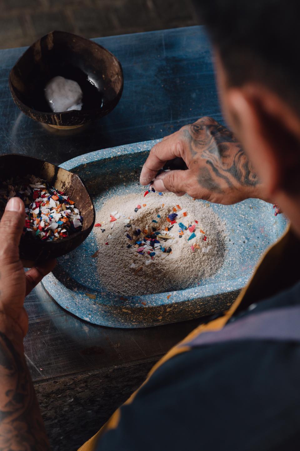 WASTED re-imagines local waste-streams for community crafted homewares.