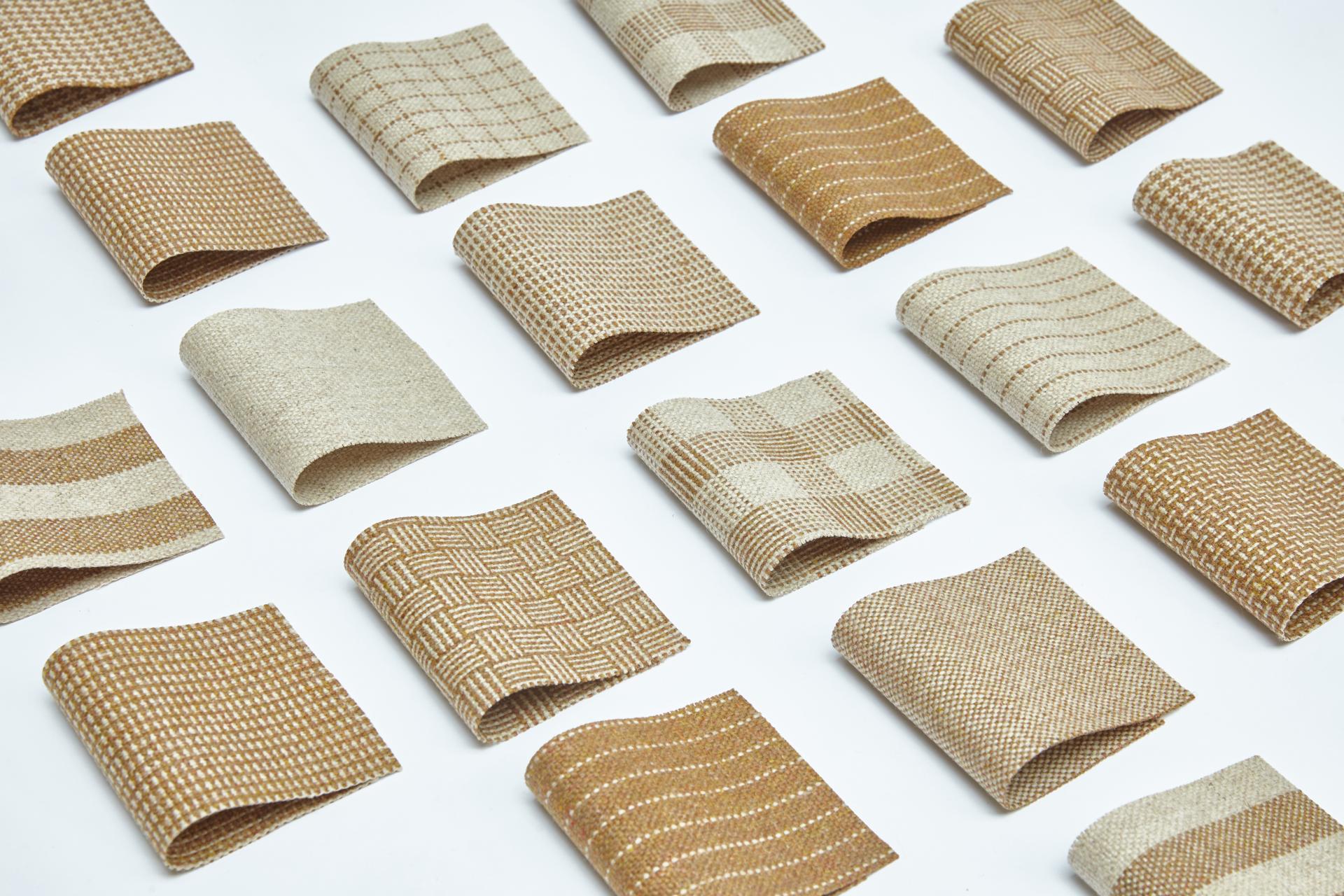 Camira's Monochrome Sett II: A sophisticated, conscious fabric collection.