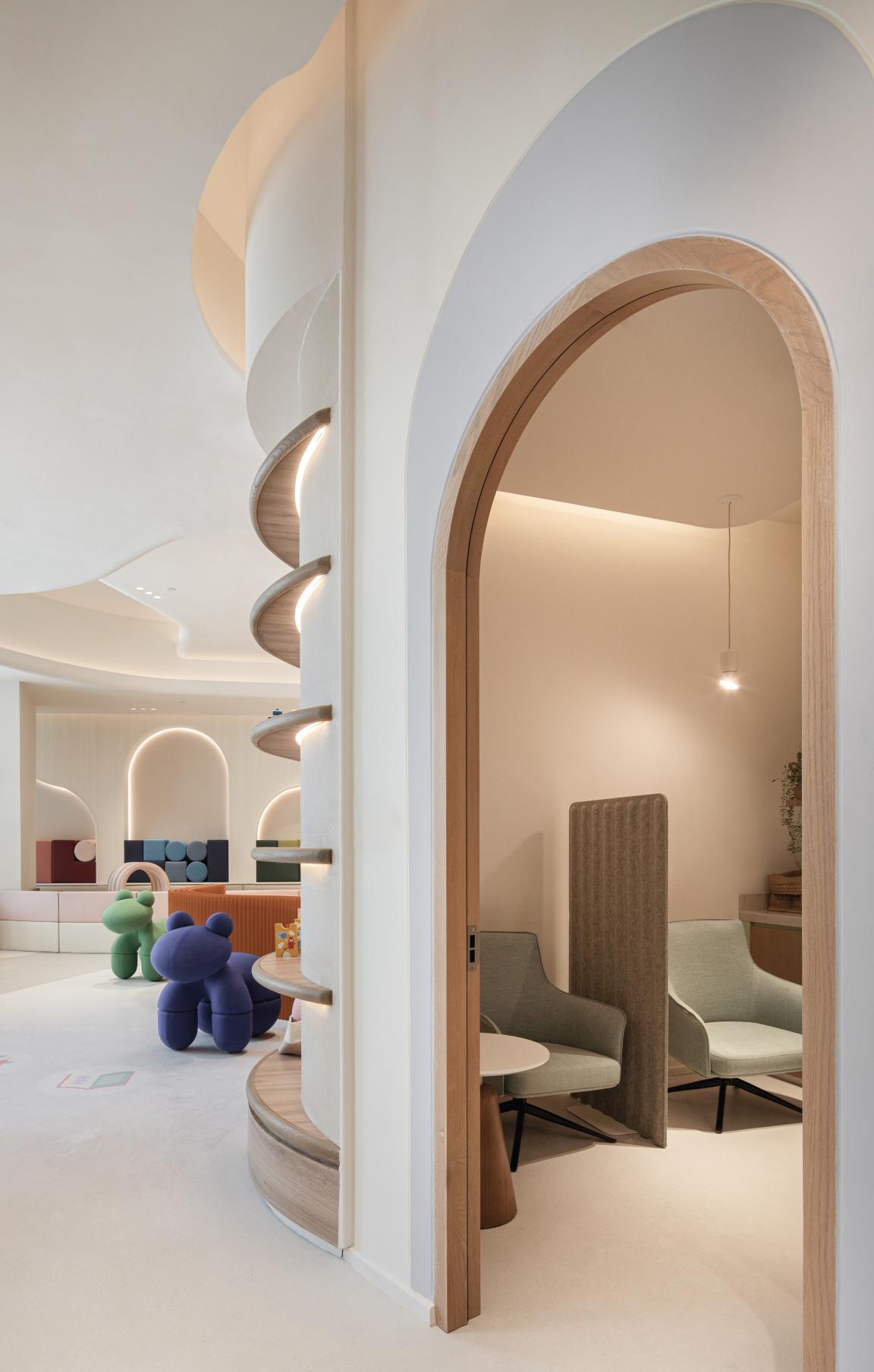 Explore Roar's groundbreaking LEED Gold Certified Montessori environment for PIF Daycare Centre in Riyadh.