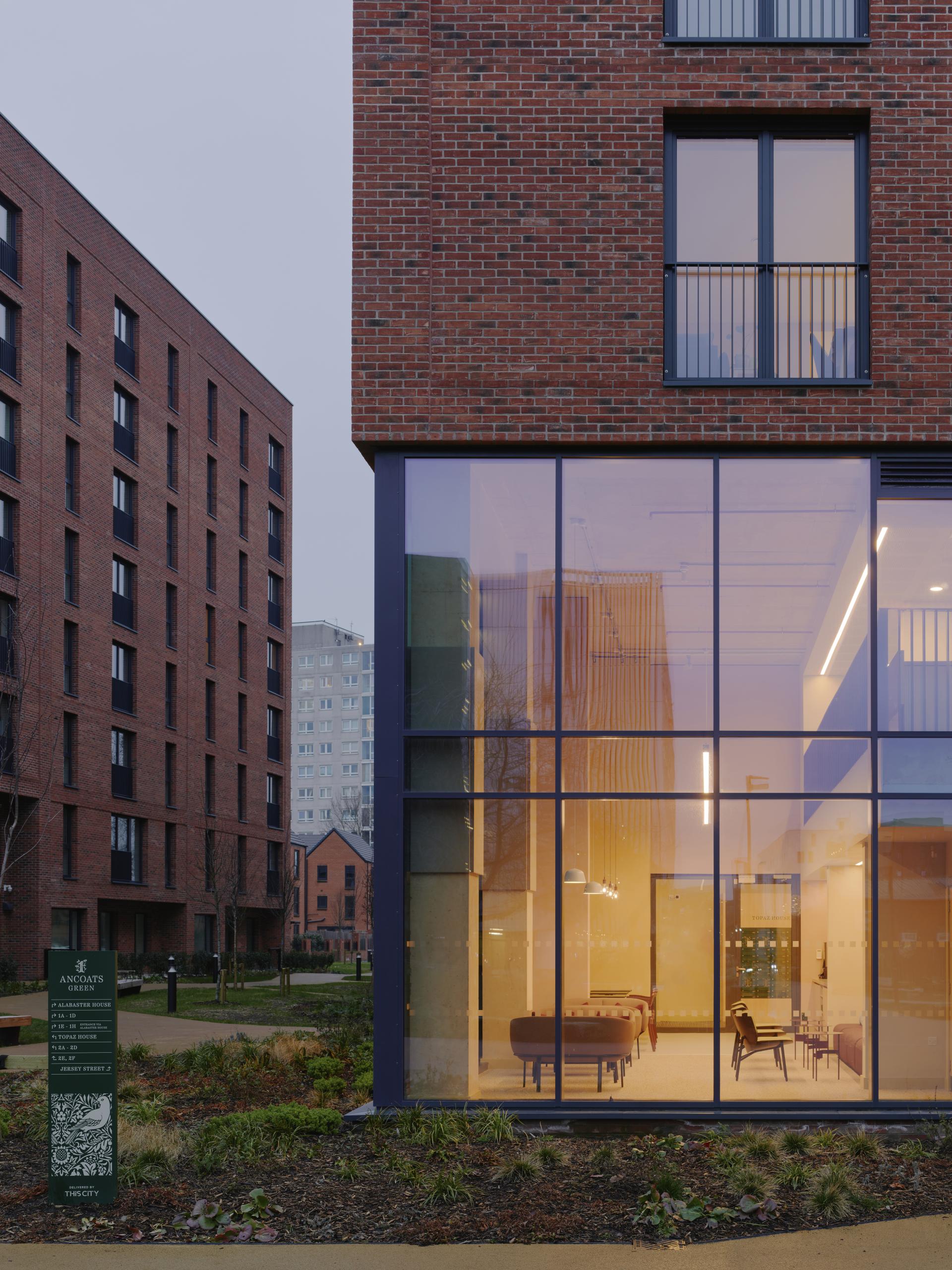 Buttress Architects, This City & Jasper Sanders + Partners collaborate on No.1 Ancoats Green.