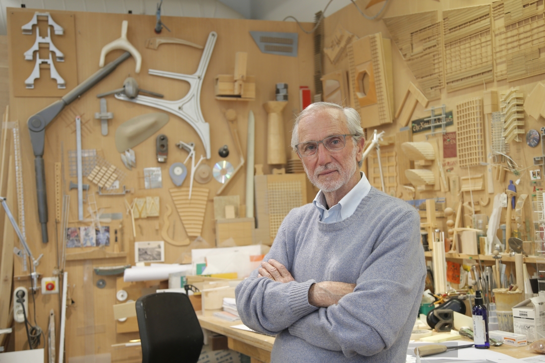 Italian architect Renzo Piano poses at his workshop in Paris, 2015 Photo © Francois Mori/AP/REX/Shutterstock