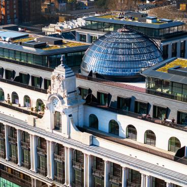 Cupa Pizarras’ CUPACLAD crowns Whiteleys redevelopment.