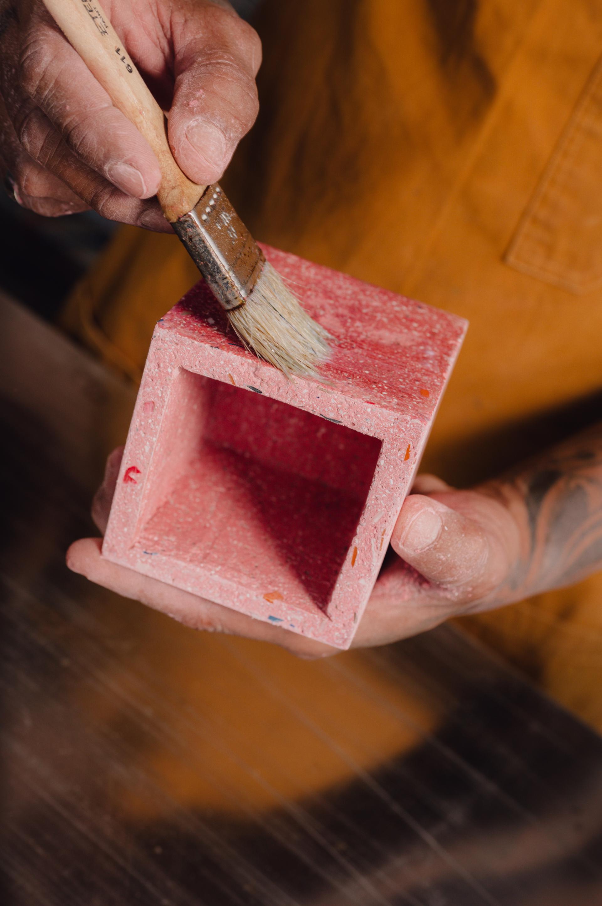 WASTED re-imagines local waste-streams for community crafted homewares.