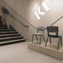 KI Europe launches Sebel & Sutton at Material Source Studio Manchester - the former made from 100% British post-consumer waste.