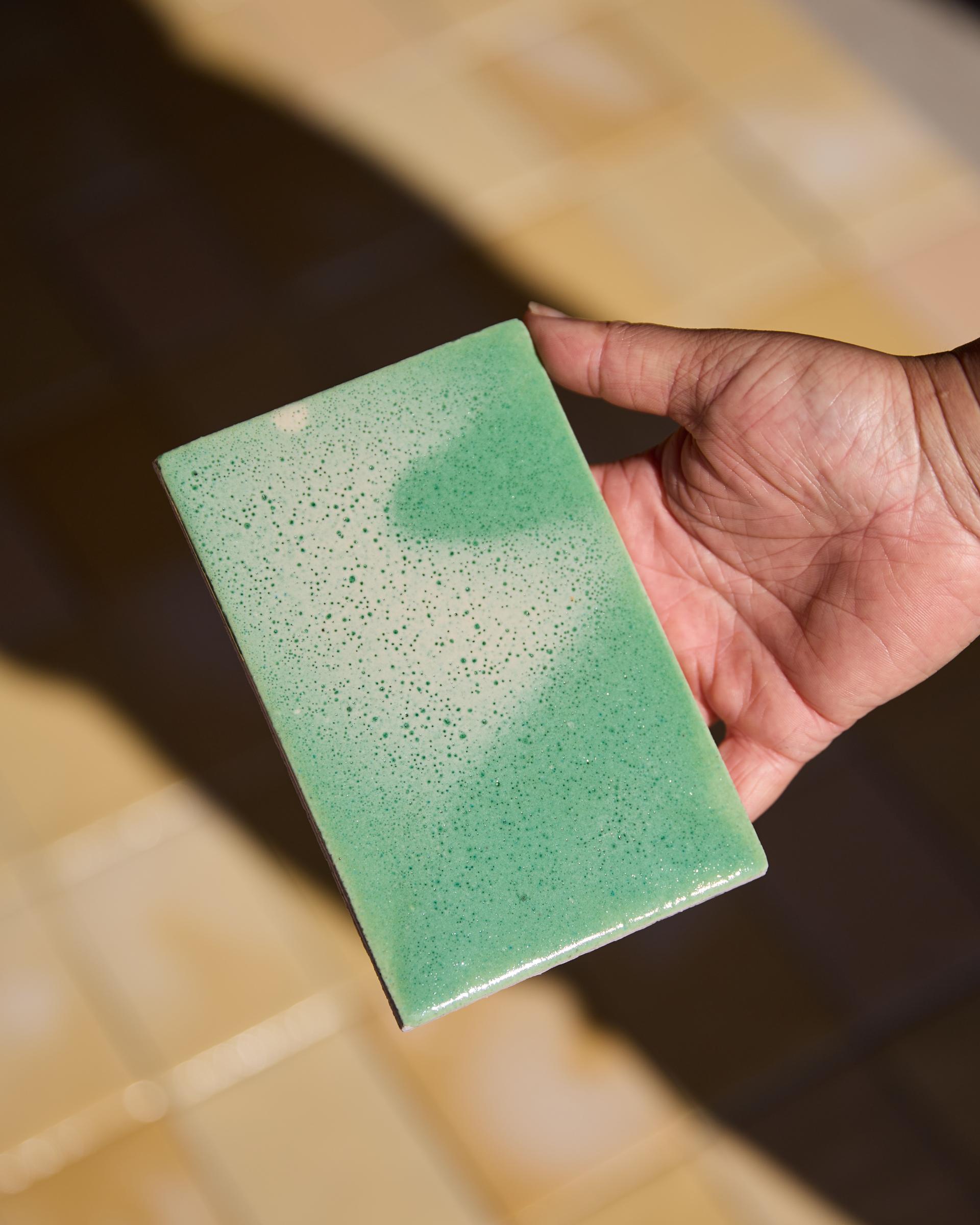 Granby Workshop unveils recycled glass tile collection for Liverpool's Fourth Corner.