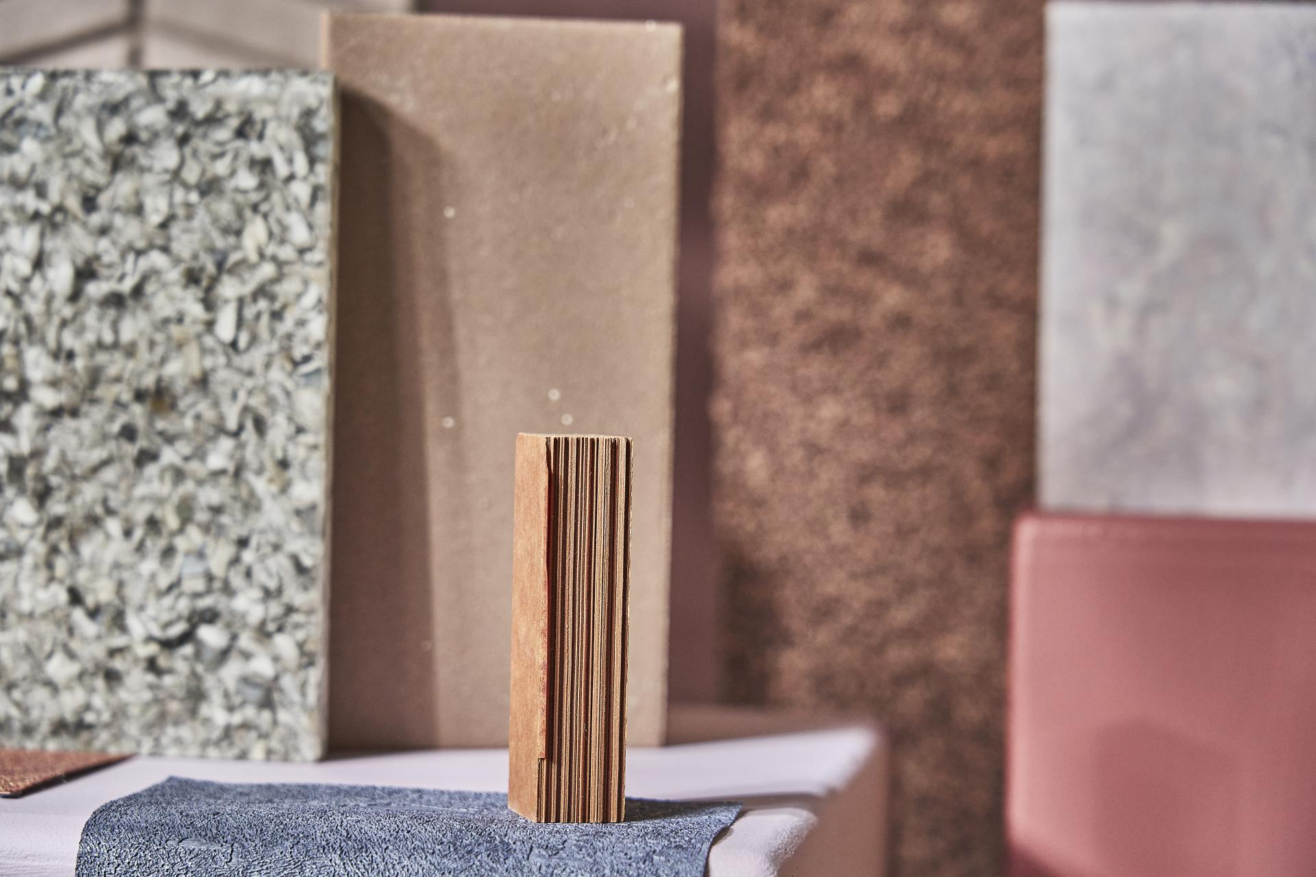 Material Moods, Vitality: A palette crafted from nature's chromatic code for co-existence. 