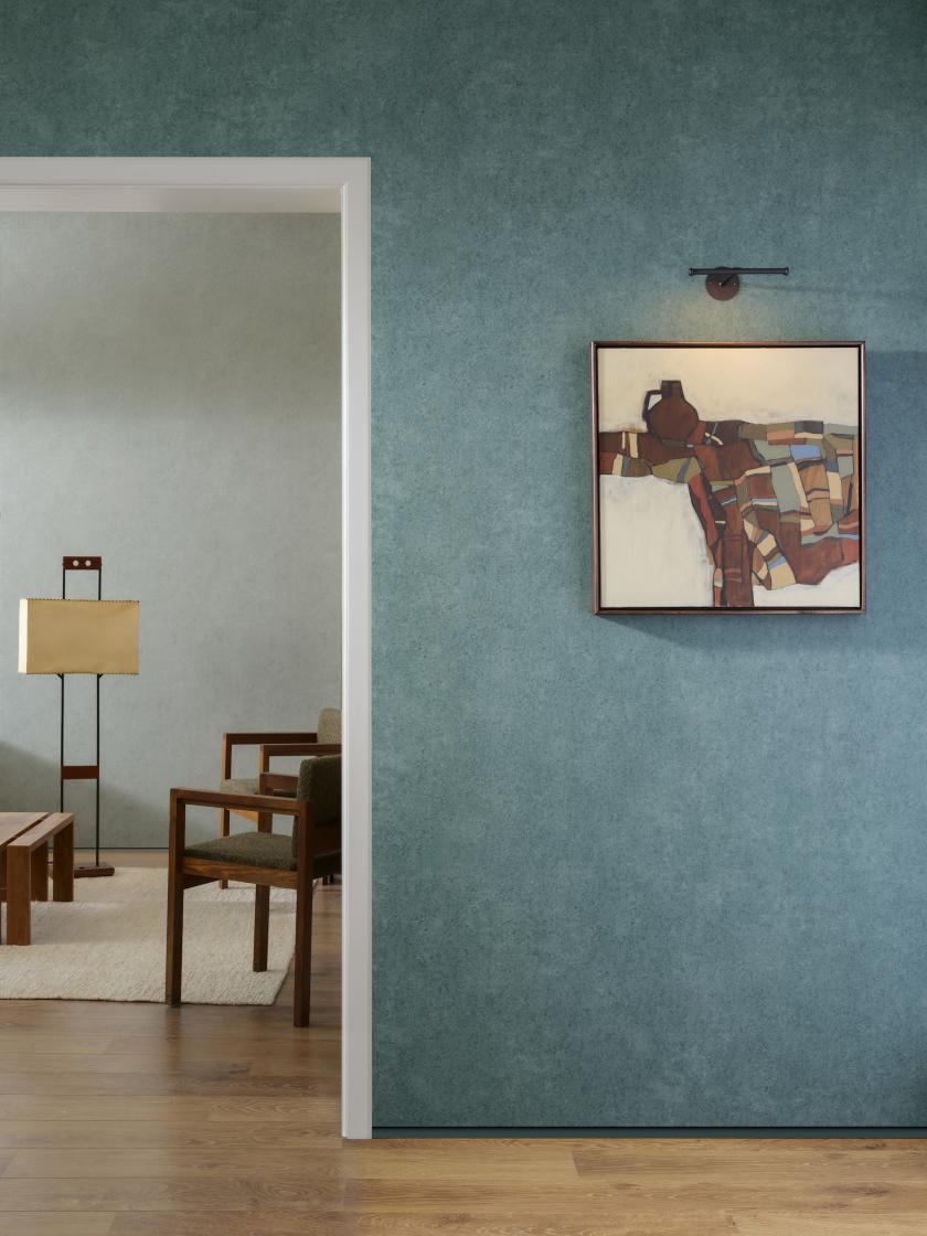 Arte's Kaolin collection inspired by natural materials basalt, minerals and cork.