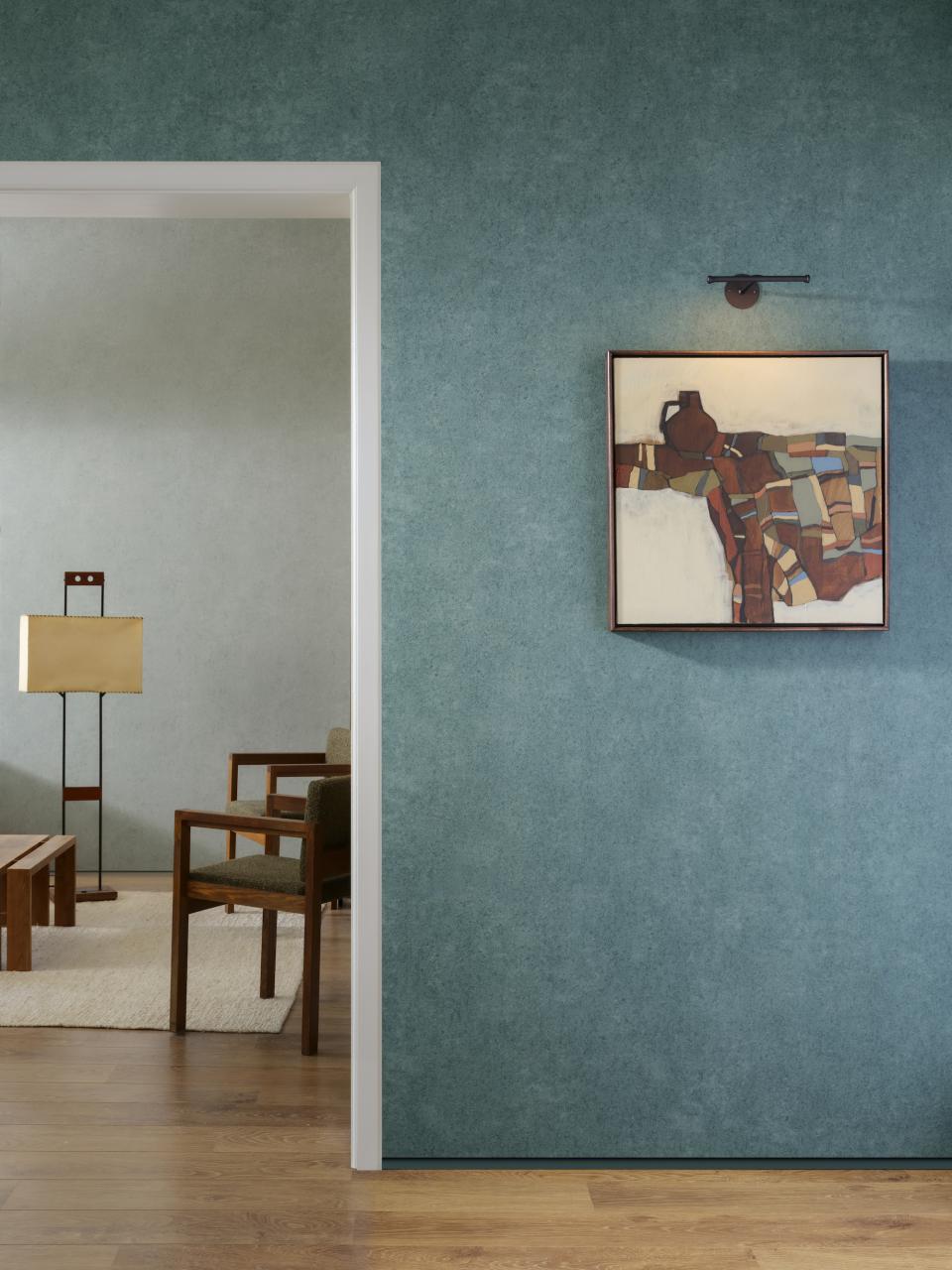 Arte's Kaolin collection inspired by natural materials basalt, minerals and cork.