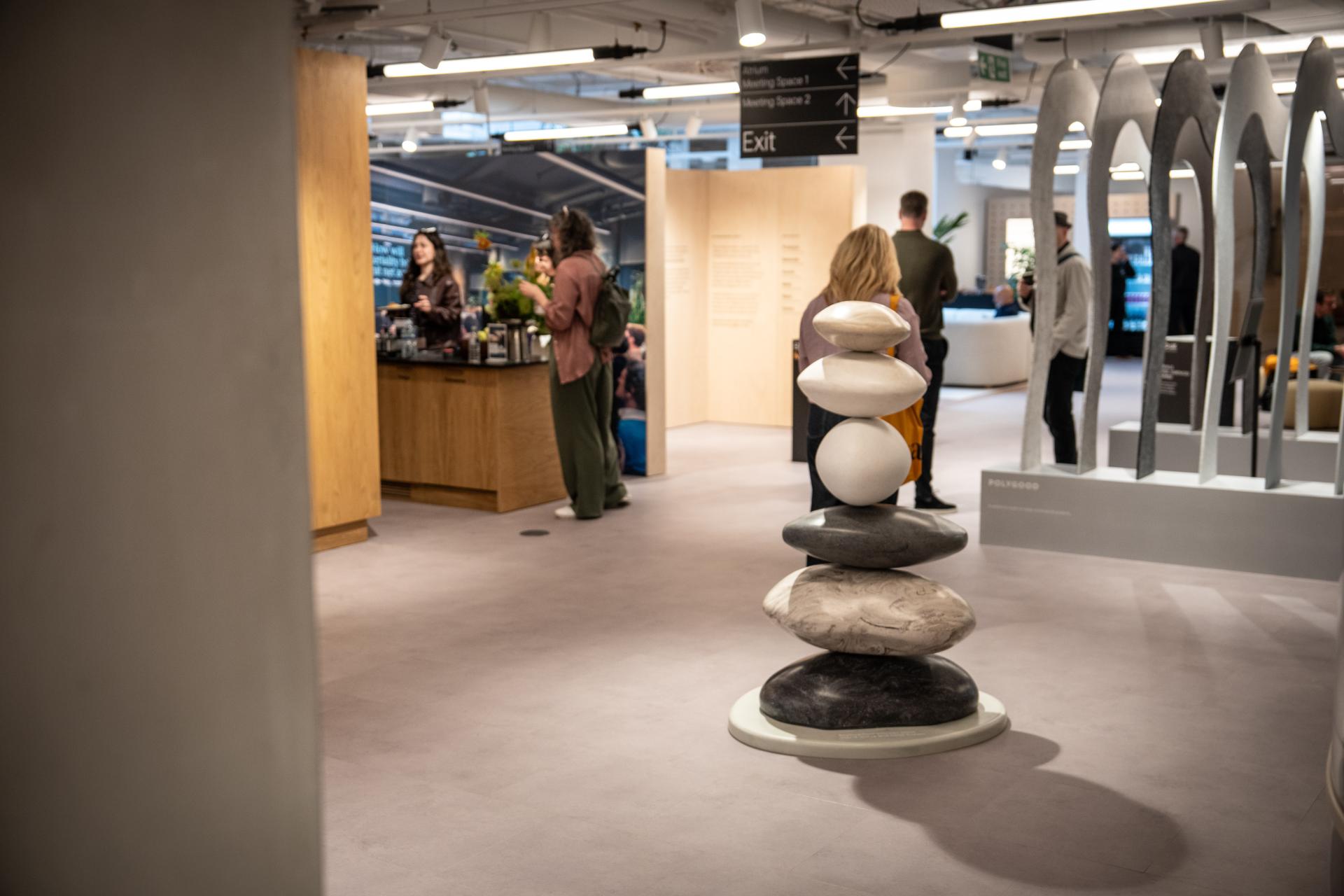 Materials Revived, Surfaces Reformed: Explore CDUK's sculpture trail at Material Source Studio London.