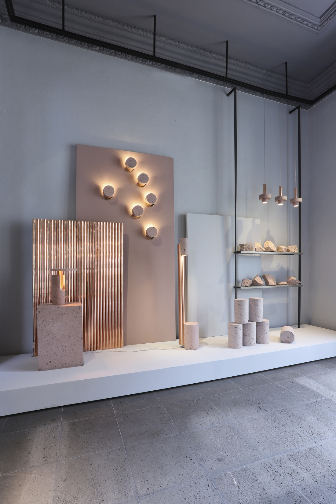 The Material Space Davidpompa Creates A New Showroom Of