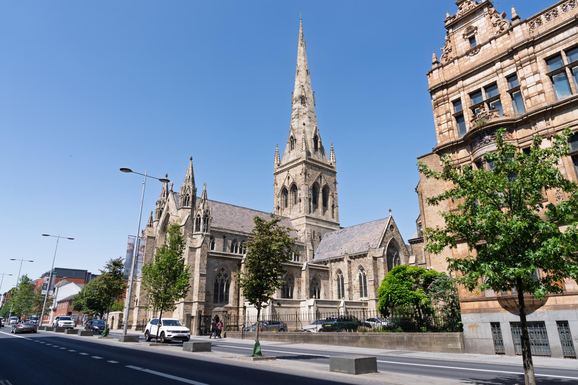 Salford Cathedral beautifully restored by Purcell, future proofing it for generations to come.