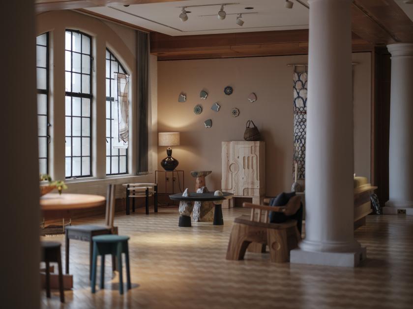 Stacey Hunter, curator of HARVEST: A celebration of Scottish craft.