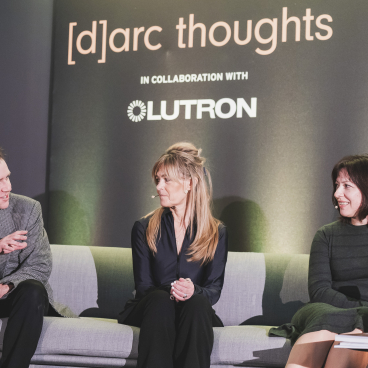 Panel discussion at LiGHT 24 featuring industry experts sharing insights on lighting design trends in London.