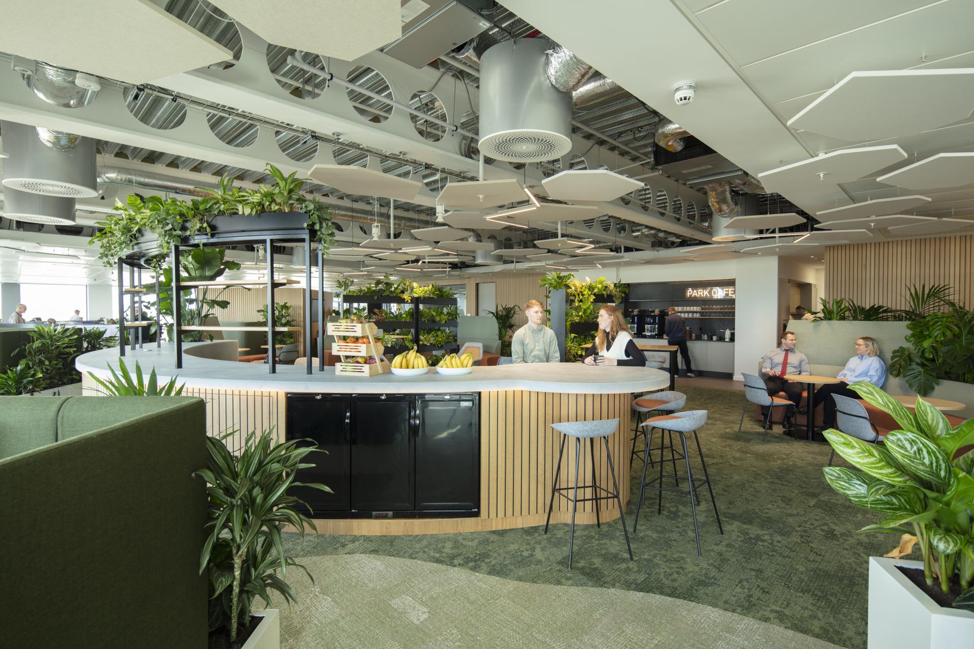 New Cundall HQ sees collaboration between SPACE, Bowmer and Kirkland & Ryder Architecture - with biophilic design by Benholm.