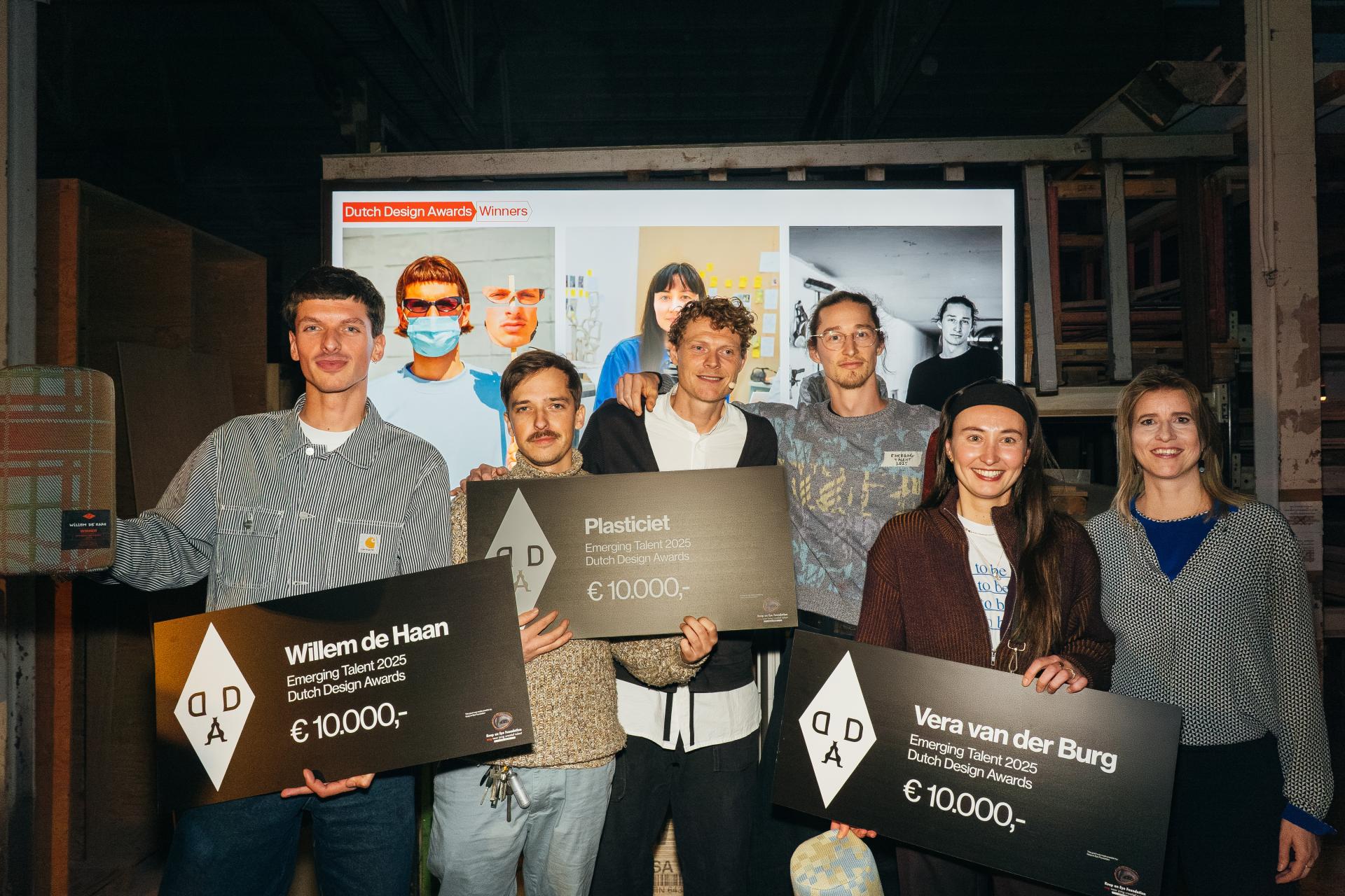 Plasticiet furniture pieces crafted in collaboration with Jil Sander feature at Dutch Design Week 2025.