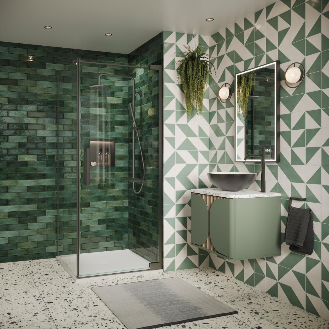 Crosswater puts a stylish spin on showering for contemporary bathroom interiors.