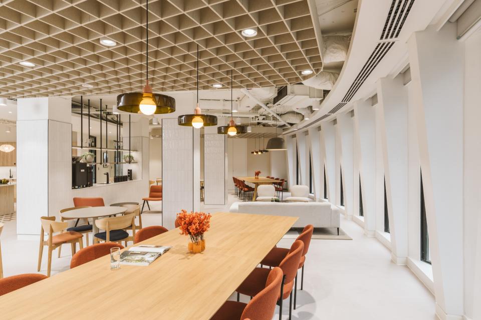 Thirdway crafts calming, textural scheme for Allspring's London workspace.