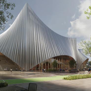 New Tennessee Performing Arts Center by BIG extends the vibrancy of downtown Nashville.