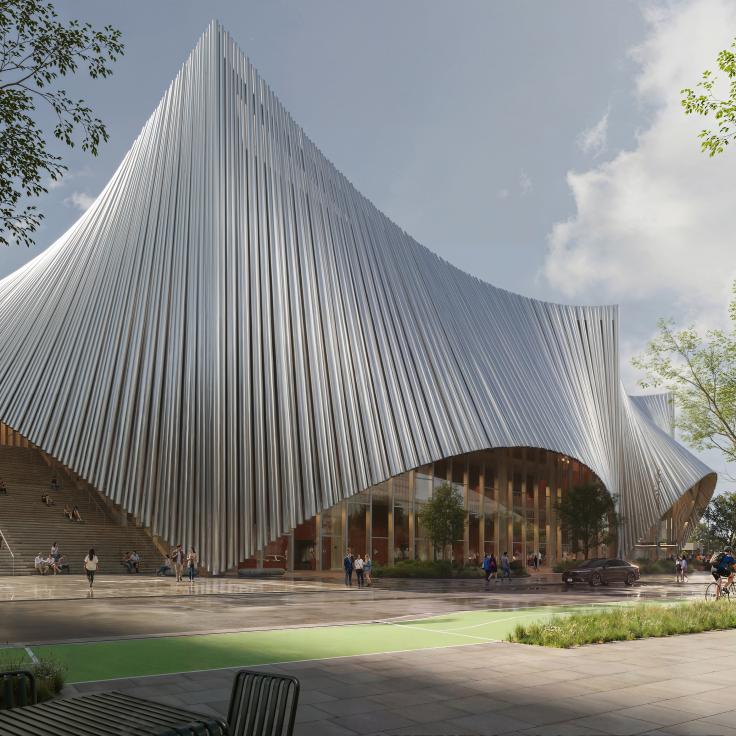 New Tennessee Performing Arts Center by BIG extends the vibrancy of downtown Nashville.