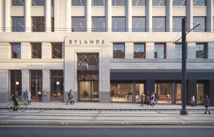 First look: Rylands Building with Jeffrey Bell Architects & Domis. 
