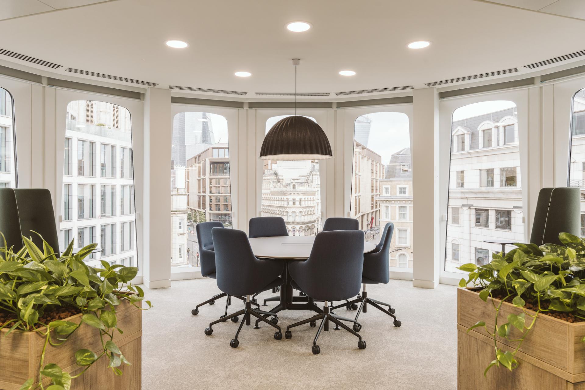 Thirdway crafts calming, textural scheme for Allspring's London workspace.