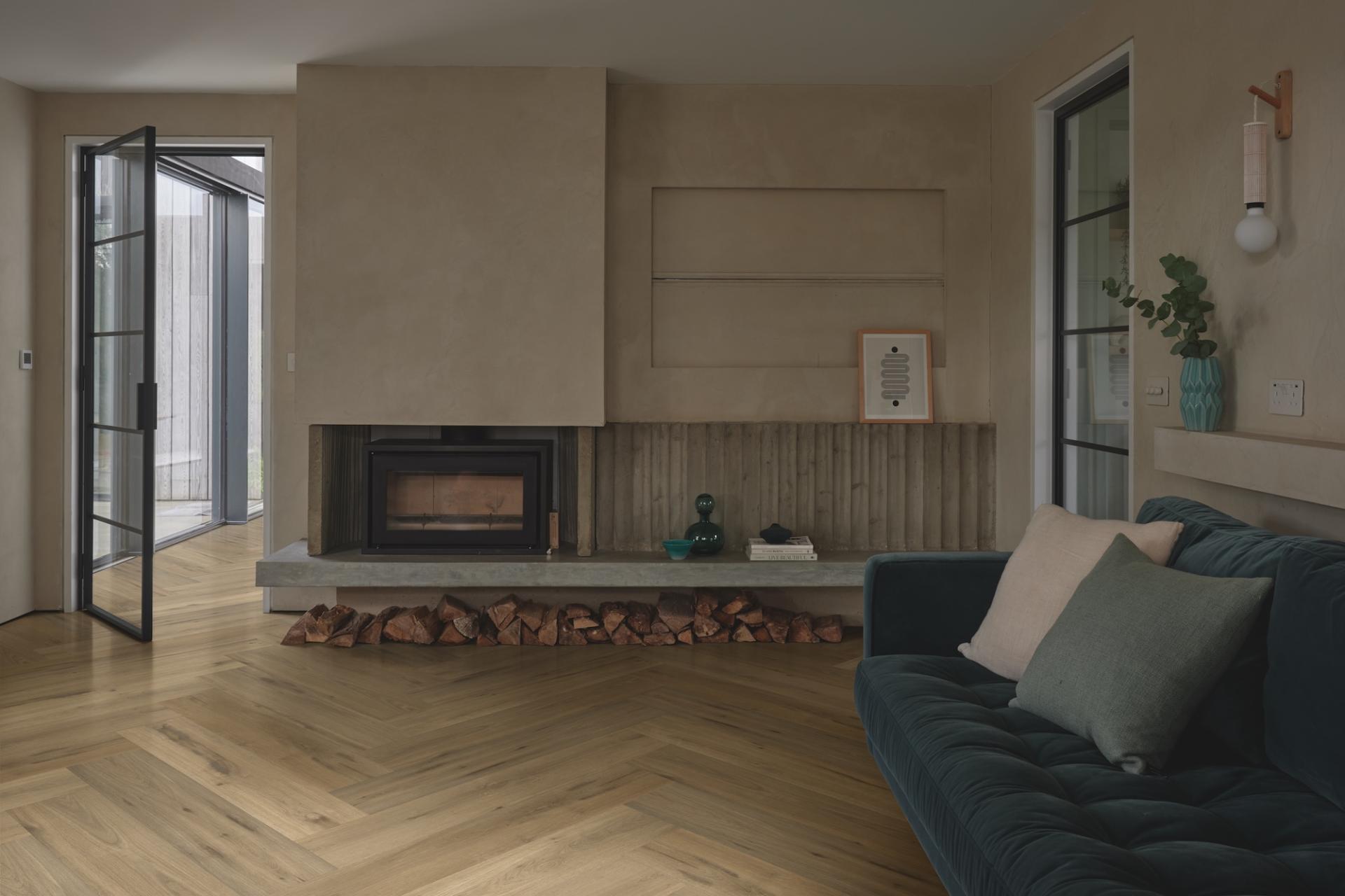 Karndean Designflooring's new Opus collection combines slip resistance practicality with beauty of nature.