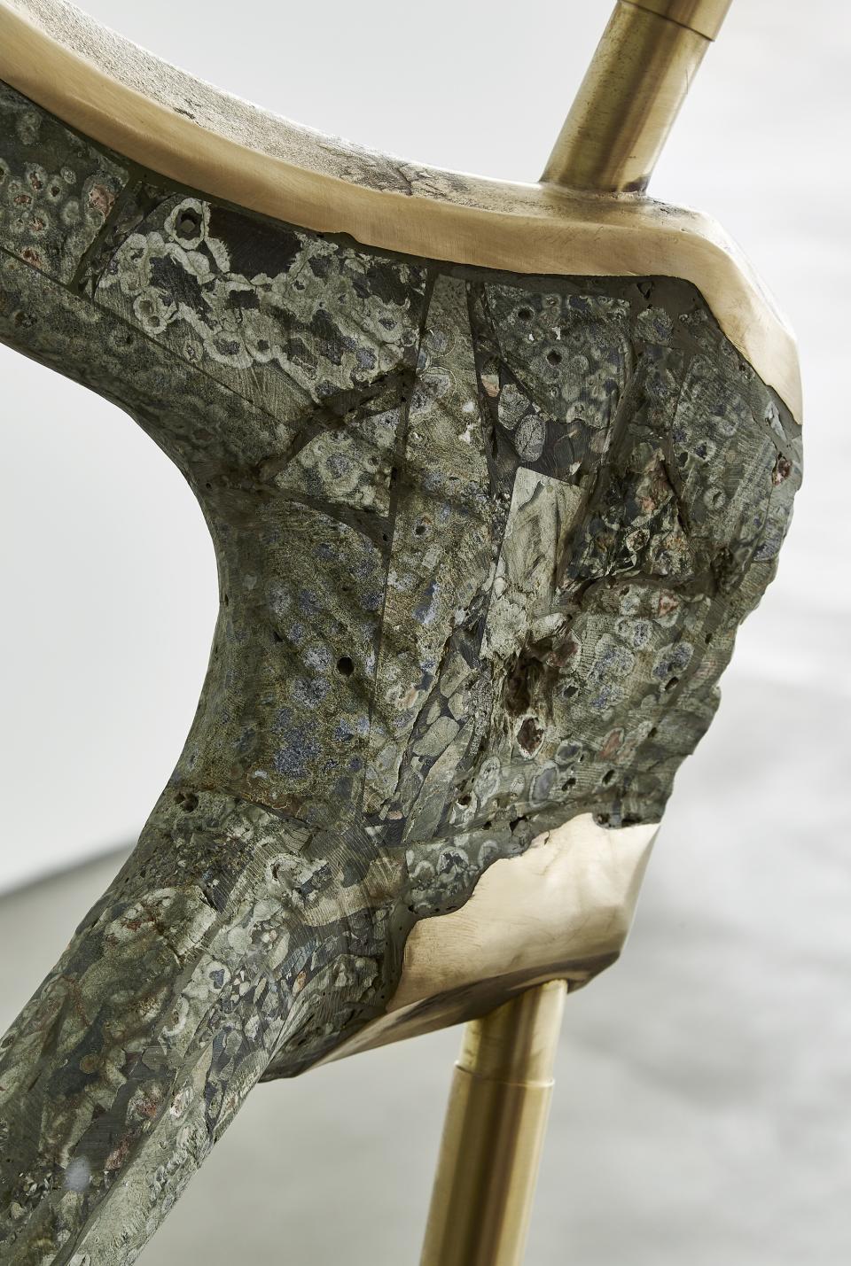 Sculptural furniture by Vincenzo de Cotiis featuring opulent materials and intricate textures, showcasing modern design artistry.