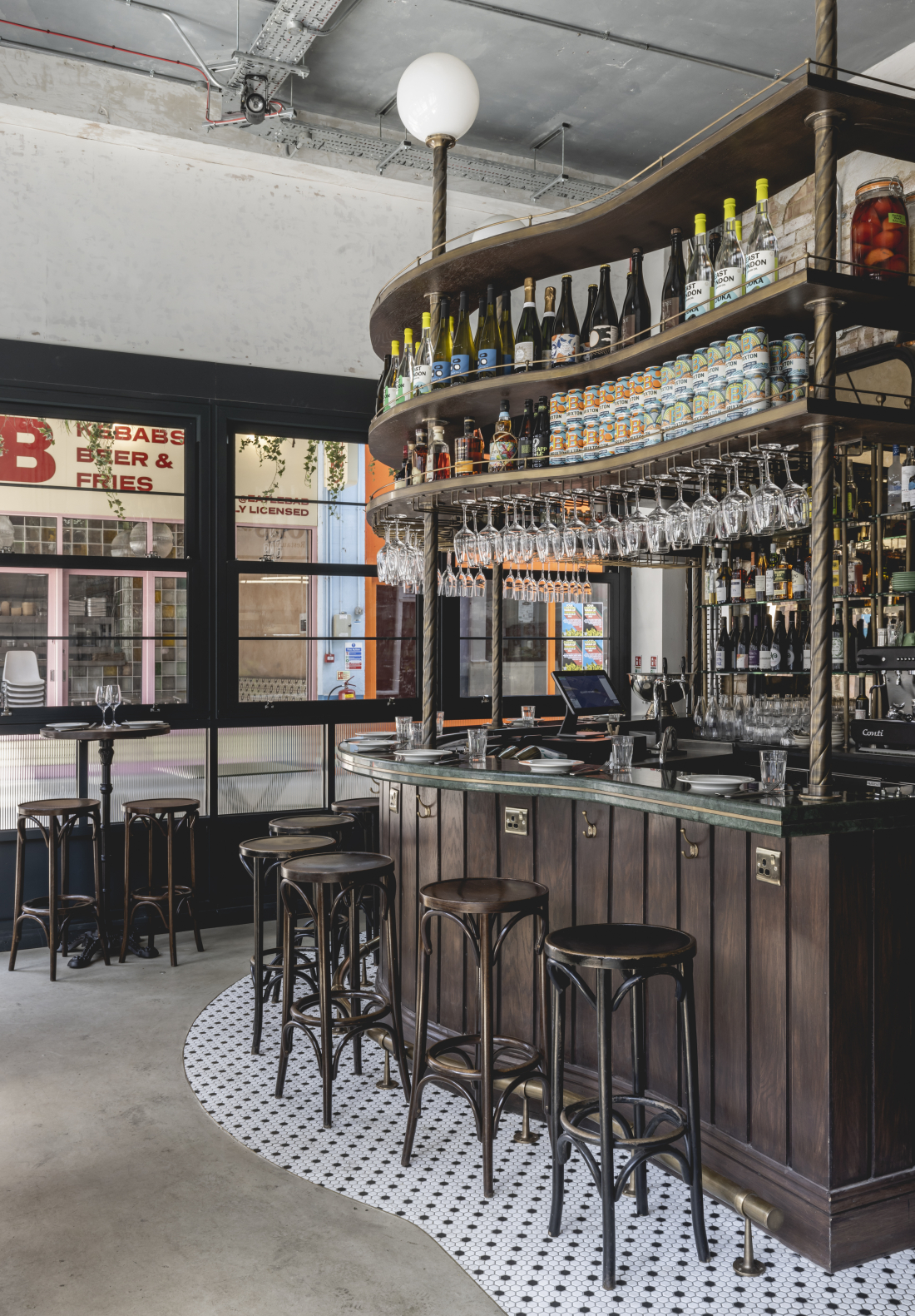 Studio Found designs Parisianinspired wine bar and bistro, Bottle