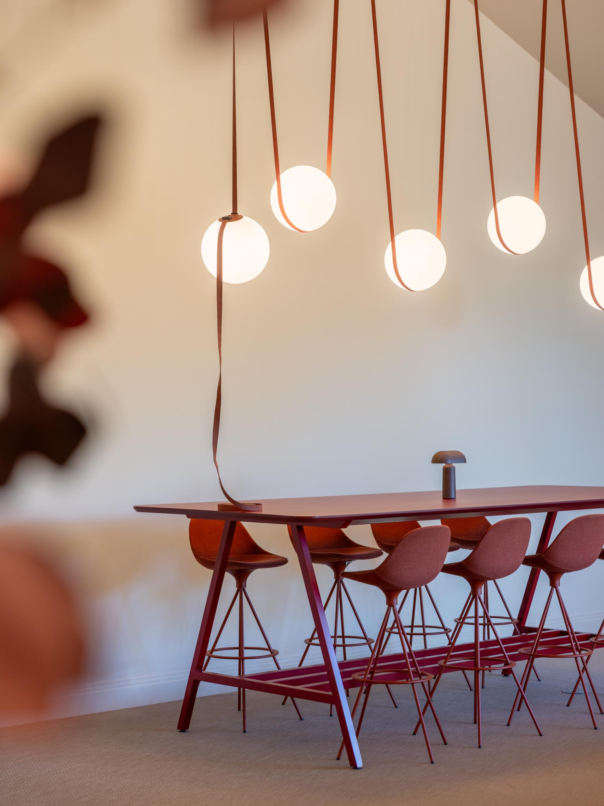 Sheila Bird's new HQ for Stockport based contractor TMT playfully celebrates The Art of Construction.