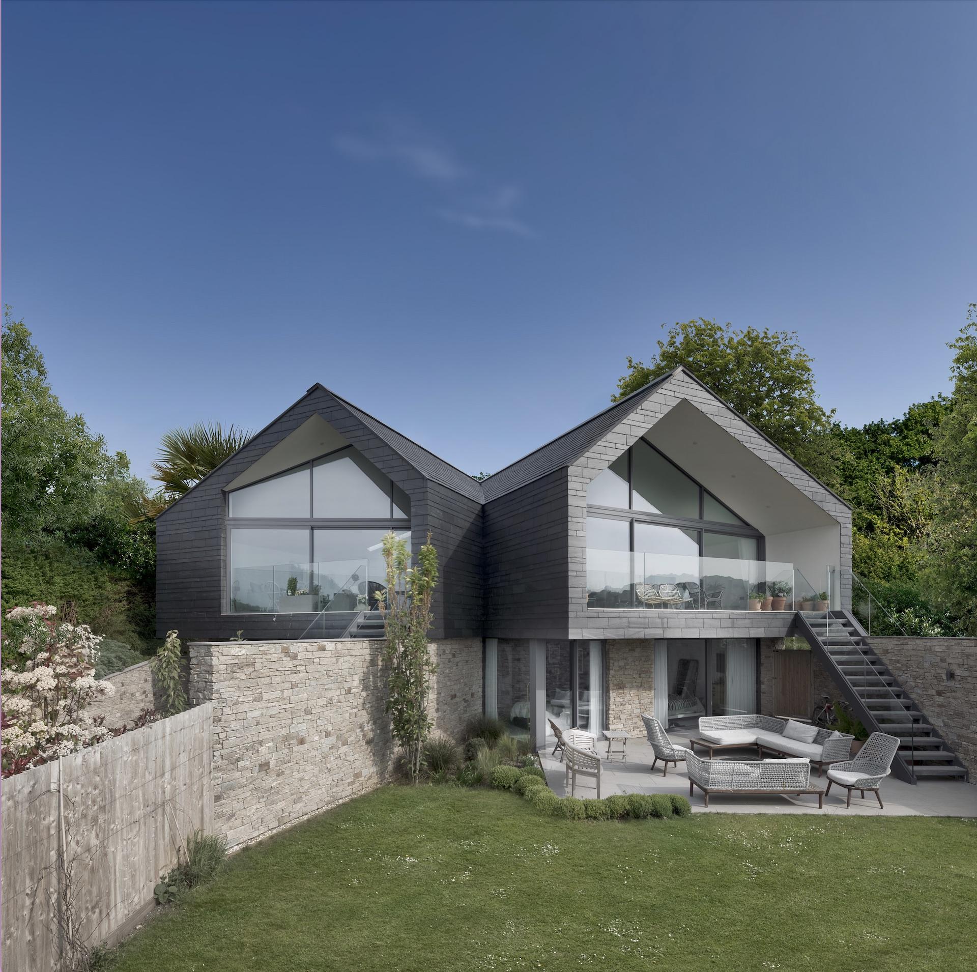 CUPACLAD® 101 Random supports coastal inspired project by AR Design Studio.