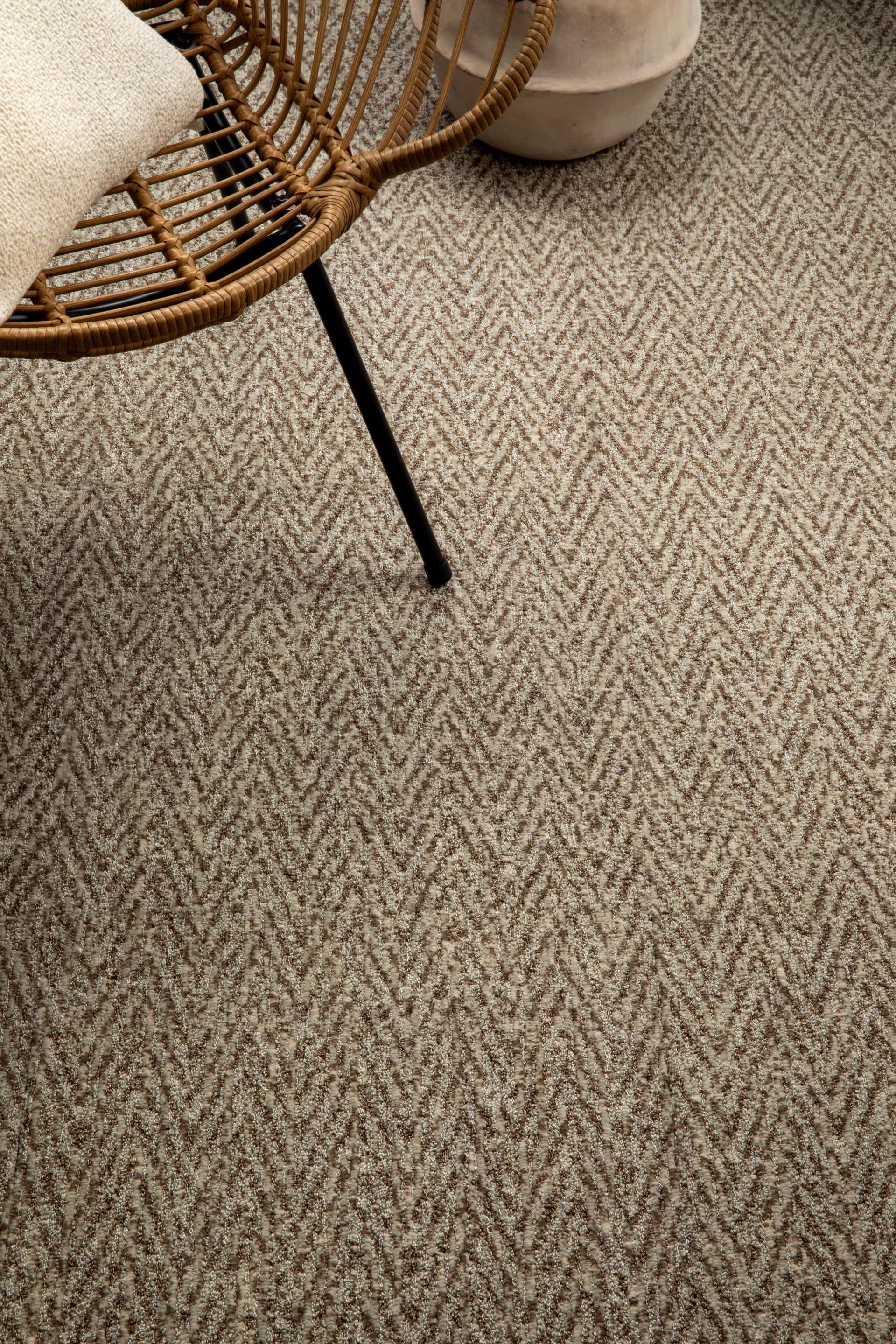 Milliken’s new capsule floor tile collection The Sisal Edit draws inspiration from tactility of plant fibres.