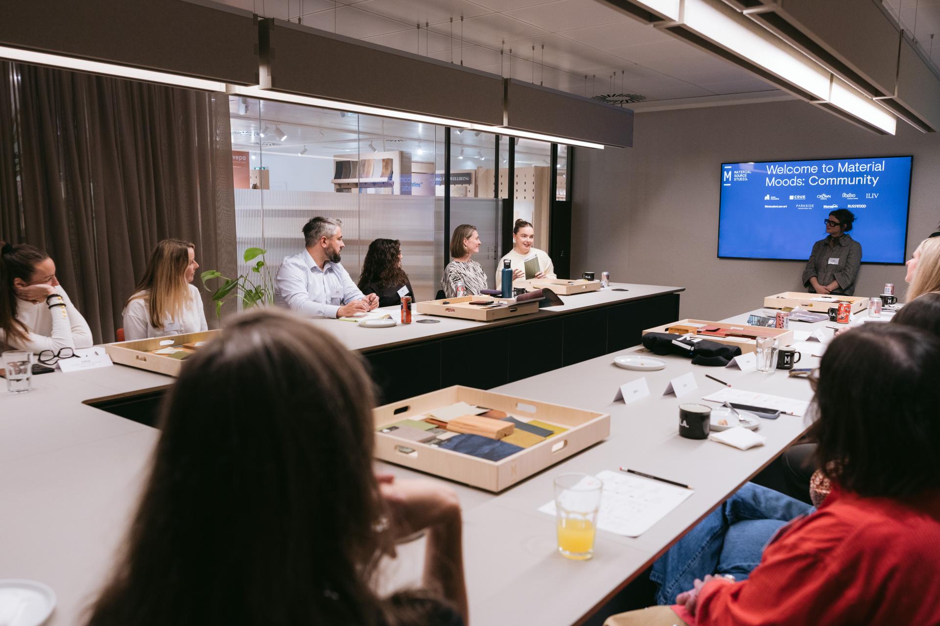 Material Moods: Community.