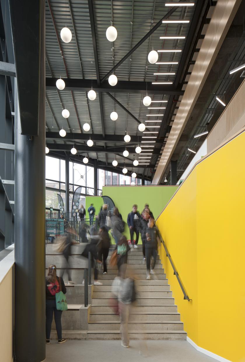 BDP marries old and new for Learning and Teaching Building at the University of Strathclyde City Centre Campus.