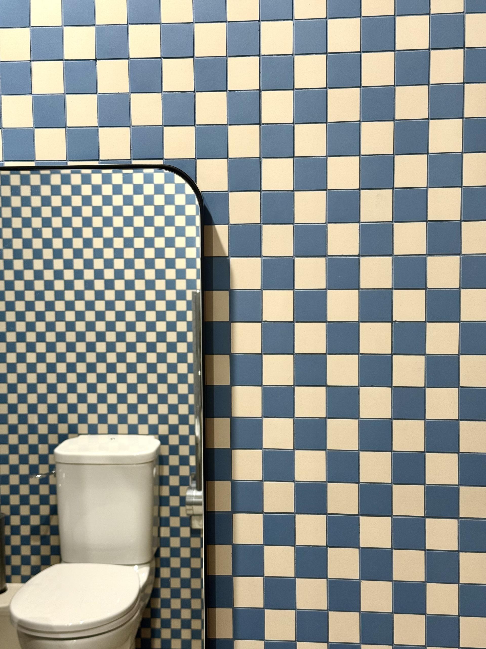 Vibrant tiles by Waxman Architectural feature at Vita Group's House of Social. 