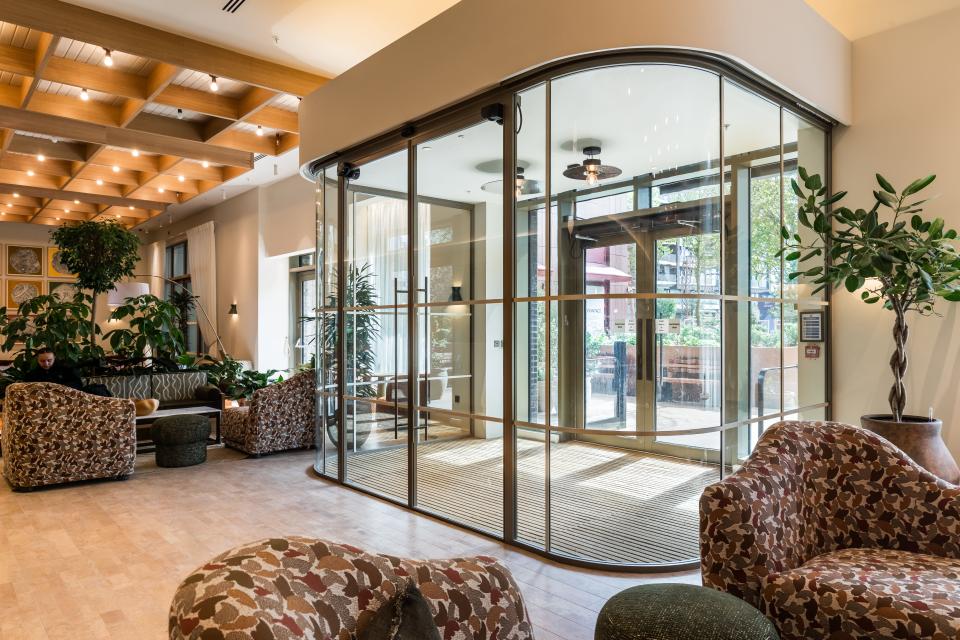 Radii combines material expression with technical integrity, elevating the resident experience at The Eades Walthamstow.