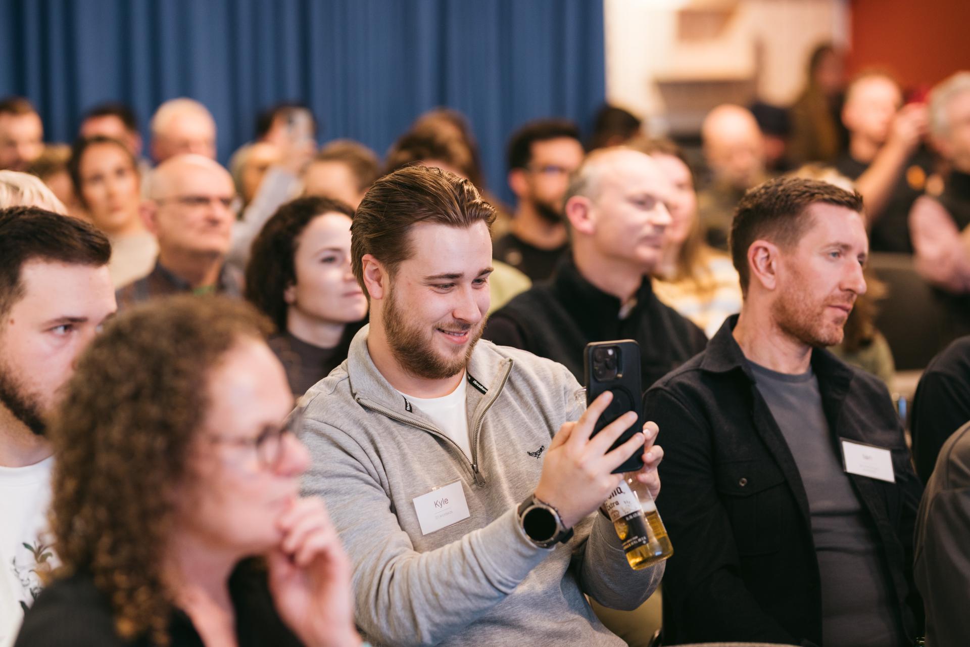 Russwood's Timber & Taste event explored how materiality can support Scotland’s transition to low carbon design.