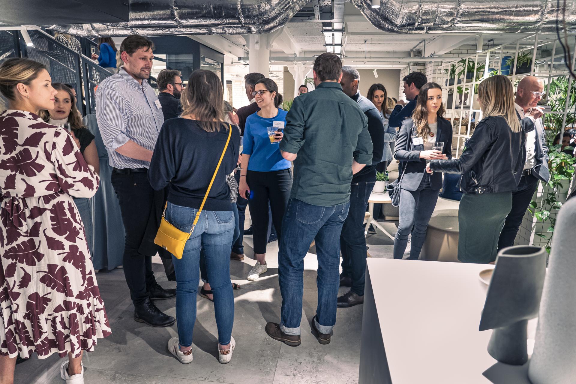 Networking event at Material Source Studio focuses on discussions about the Future of Residential design and innovation.