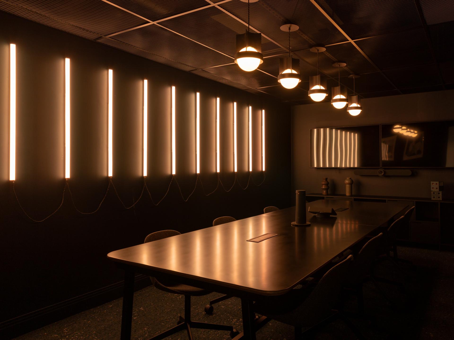 Sheila Bird's new HQ for Stockport based contractor TMT playfully celebrates The Art of Construction.