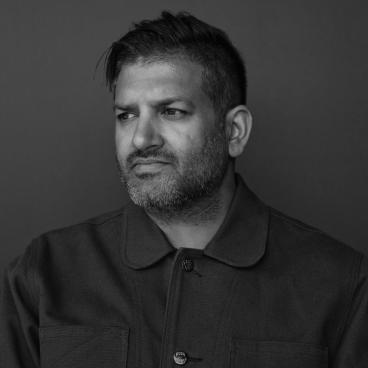 Omar Gandhi, founder, Omar Gandhi Architects - principal exhibitors at AiM's In Progress exhibition.