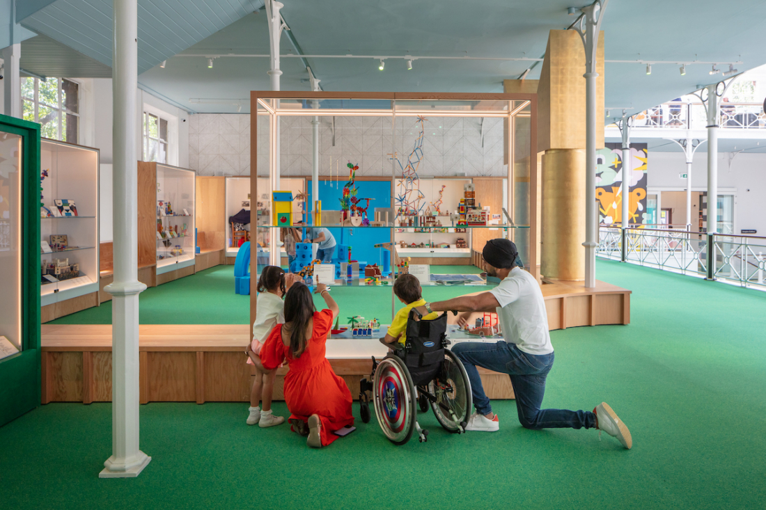 Young V&A, Play Gallery, looking into Build It © Luke Hayes courtesy of Victoria and Albert Museum, London