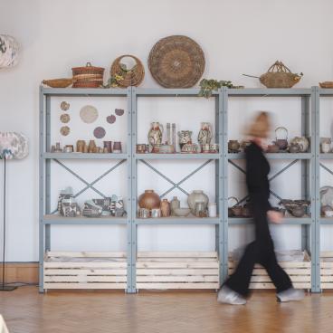 Stacey Hunter, curator of HARVEST: A celebration of Scottish craft.