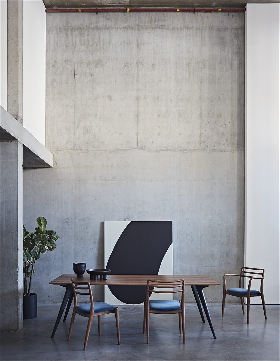 Dare Studio - Waldron Table and Tor Chairs